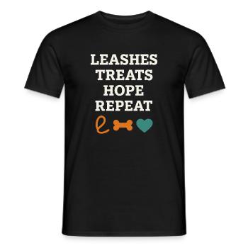 Adoptionstag-haustierrettungs-tierheim - Männer T-Shirt - Schwarz - Vorne - AI Model Male 178 light (178cm)