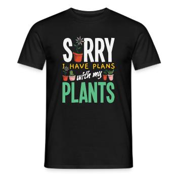Garten- Und Pflanzenliebhaber Geschenke - Männer T-Shirt - Schwarz - Vorne - AI Model Male 178 light (178cm)