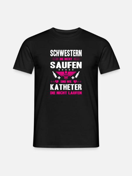 Pflegerin Geschenke Pflege Lustig Krankenpflegerin - Männer T-Shirt - Schwarz
