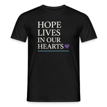 Suicide Loss Marche de souvenir Suicide - T-shirt homme - noir - Devant - AI Model Male 178 light (178cm)