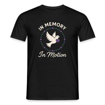 Suicide Loss Marche de souvenir Suicide - T-shirt homme - noir - Devant - AI Model Male 178 light (178cm)