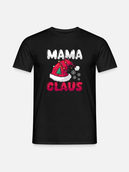 Noël Maman Noël - T-shirt homme - noir