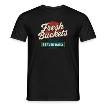 Basketball Spruch Humor Basketballer Geschenkidee - Männer T-Shirt - Schwarz - Vorne - AI Model Male 178 light (178cm)