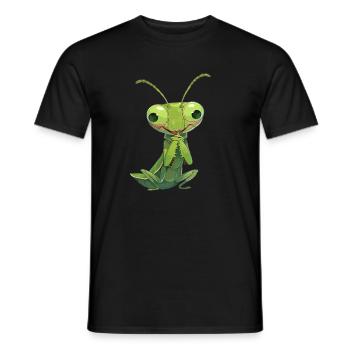 Gottesanbeterinnen Gottesanbeterin - Männer T-Shirt - Schwarz - Vorne - AI Model Male 178 light (178cm)