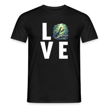 Gottesanbeterinnen Gottesanbeterin - Männer T-Shirt - Schwarz - Vorne - AI Model Male 178 light (178cm)