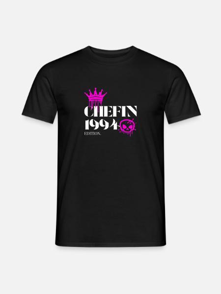 Édition Chefin 1994 Powerfrau 31 ans - T-shirt homme - noir