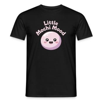 Little Mochi Mood - Männer T-Shirt - Schwarz - Vorne - AI Model Male 178 light (178cm)