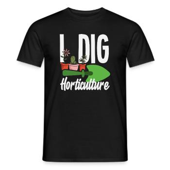 Garten- Und Pflanzenliebhaber Geschenke - Männer T-Shirt - Schwarz - Vorne - AI Model Male 178 light (178cm)