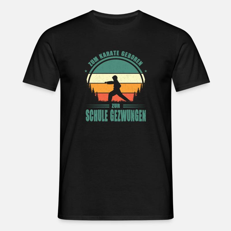 Karate Training Geschenke Karatetraining - Männer T-Shirt - Schwarz