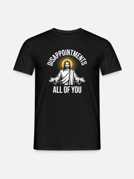 Déceptions à tous Jésus Soleil Tee - T-shirt homme - noir