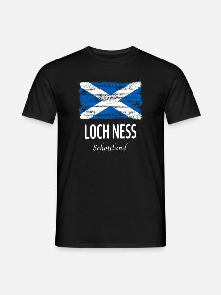 Loch Ness - Men's T-Shirt - black