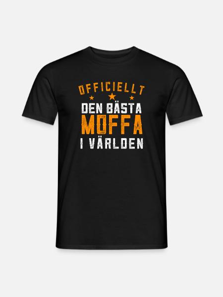 OFFICIALLY THE BEST MOFFA IN THE WORLD - Men's T-Shirt - black
