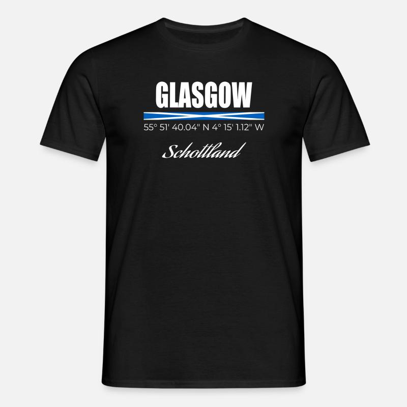 Glasgow - Men's T-Shirt - black