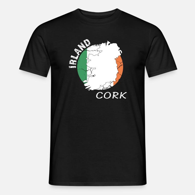 Cork - Männer T-Shirt - Schwarz
