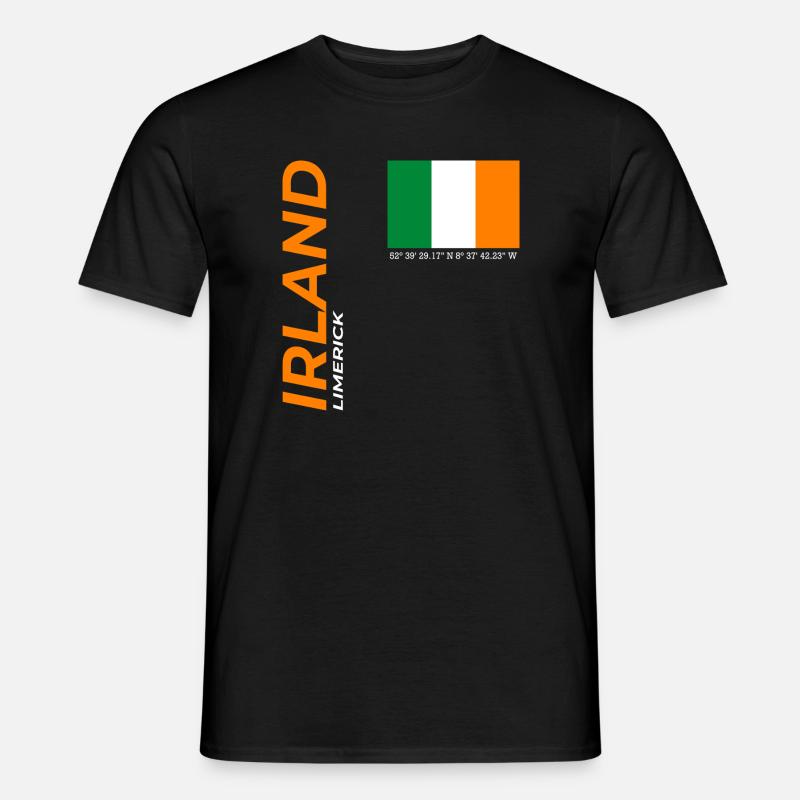 Limerick - Männer T-Shirt - Schwarz