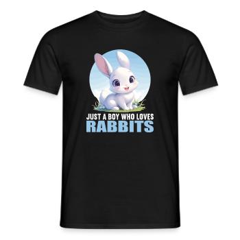 Lapin Lapin - T-shirt homme - noir - Devant - AI Model Male 178 light (178cm)