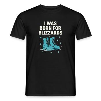 Cadeau de la vie dans l’État froid Glace - T-shirt homme - noir - Devant - AI Model Male 178 light (178cm)
