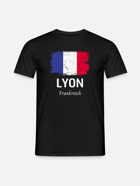 Lyon - T-shirt homme - noir