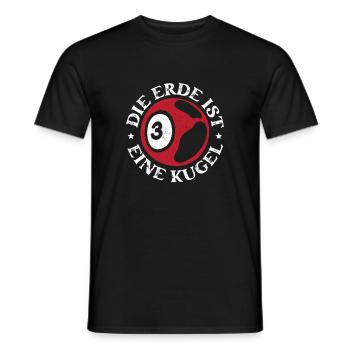 Bingo Bingo La Terre est une boule Bingo - T-shirt homme - noir - Devant - AI Model Male 178 light (178cm)