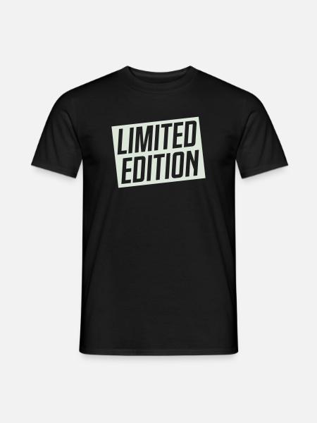 Limitierte Auflage Stempeldesign - Männer T-Shirt - Schwarz