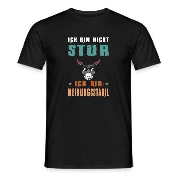 Funny Sayings Fun Outfits Irony Sarcasm - Men's T-Shirt - black - Front - AI Model Male 178 light (178cm)