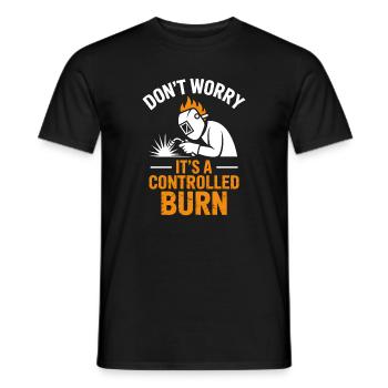 Schweißer Spruch Beruf Lustiges Schweißer Geschenk - Männer T-Shirt - Schwarz - Vorne - AI Model Male 178 light (178cm)