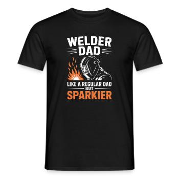 Schweißer Spruch Beruf Lustiges Schweißer Geschenk - Männer T-Shirt - Schwarz - Vorne - AI Model Male 178 light (178cm)