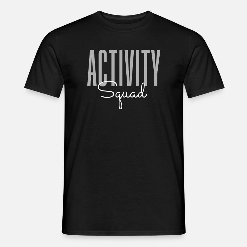 Activity Squad – Fun Group Team Event - Men’s T-shirt - black