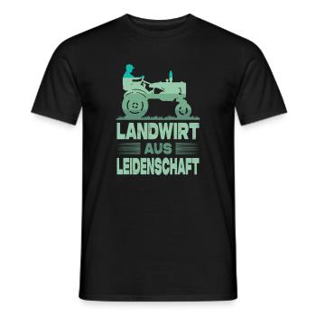 Agriculteur offre des cadeaux agricoles Tracteurs agricoles - T-shirt homme - noir - Devant - AI Model Male 178 light (178cm)