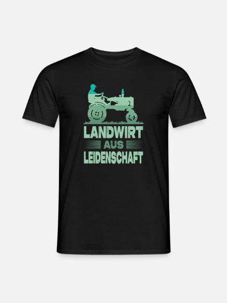 Farmer Gifts Agriculture Tractor Farmer - Men's T-Shirt - black