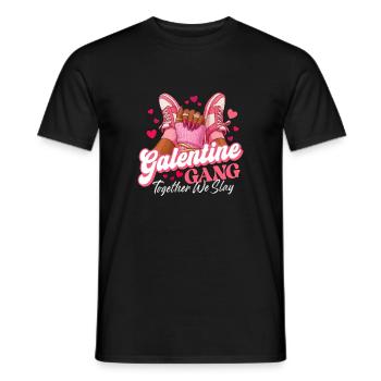 Galentine Gang Zusammen Wir Töten Mädchen Freundschaft - Männer T-Shirt - Schwarz - Vorne - AI Model Male 178 light (178cm)