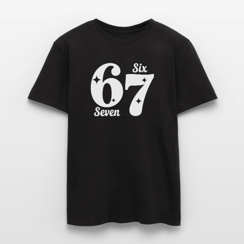 Divertenti Sei Sette 67 - Sei Sette Sei Sette 6-7 T-shirt uomo