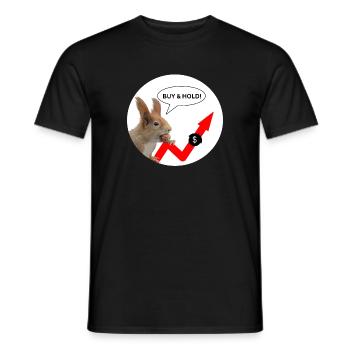 Achat et Conservation de Chemises Financières - T-shirt homme - noir - Devant - AI Model Male 178 light (178cm)