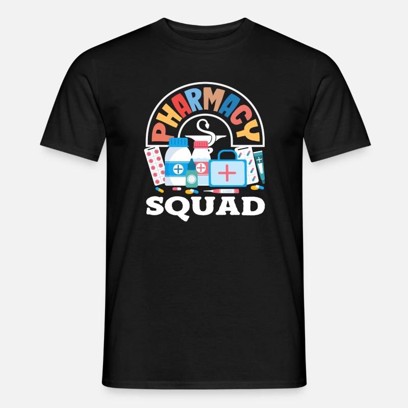 Apotheker Pharmazeutisch-technischer - Männer T-Shirt - Schwarz