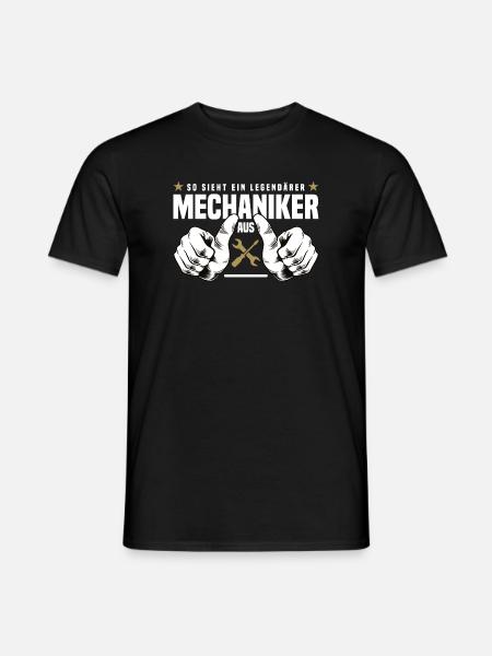mechanic - Men's T-Shirt - black