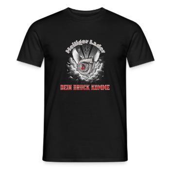 Boost Turbo Holy Charger - Men's T-Shirt - black - Front - AI Model Male 178 light (178cm)