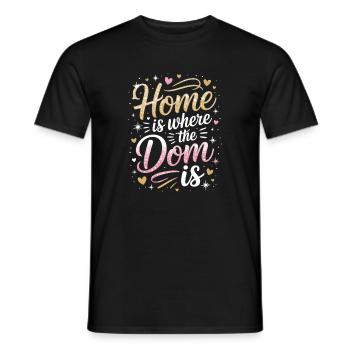 Köln Home Is Where The Dom Is Kölner Karneval Köln - Männer T-Shirt - Schwarz - Vorne - AI Model Male 178 light (178cm)