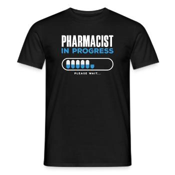 Pharmacist Pharmaceutical Technical - Men's T-Shirt - black - Front - AI Model Male 178 light (178cm)