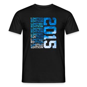 ÉDITION LIMITÉE 2015 11 ANS 11E ANNIVERSAIRE - T-shirt homme - noir - Devant - AI Model Male 178 light (178cm)