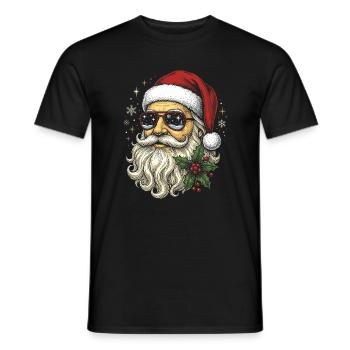 Six Sept Bruh Cool Père Noël Anniversaire de Noël - T-shirt homme - noir - Devant - AI Model Male 178 light (178cm)
