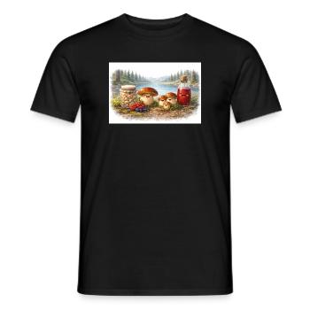 Gifts of the Far North - Mors - Men's T-Shirt - black - Front - AI Model Male 178 light (178cm)