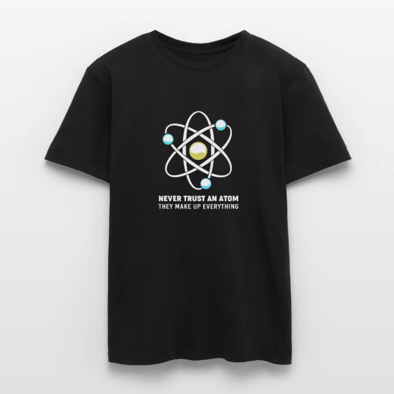 Quantenphysik Quanten Physik Quantensprung Männer T-Shirt