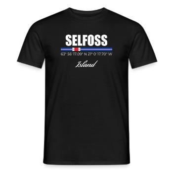 auto-désir - T-shirt homme - noir - Devant - AI Model Male 178 light (178cm)
