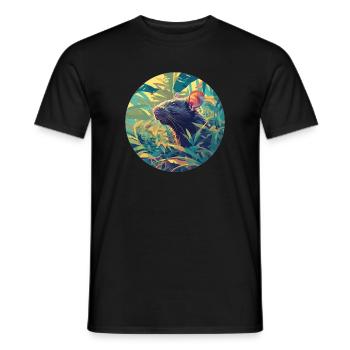 Rat Rat - Men's T-Shirt - black - Front - AI Model Male 178 light (178cm)