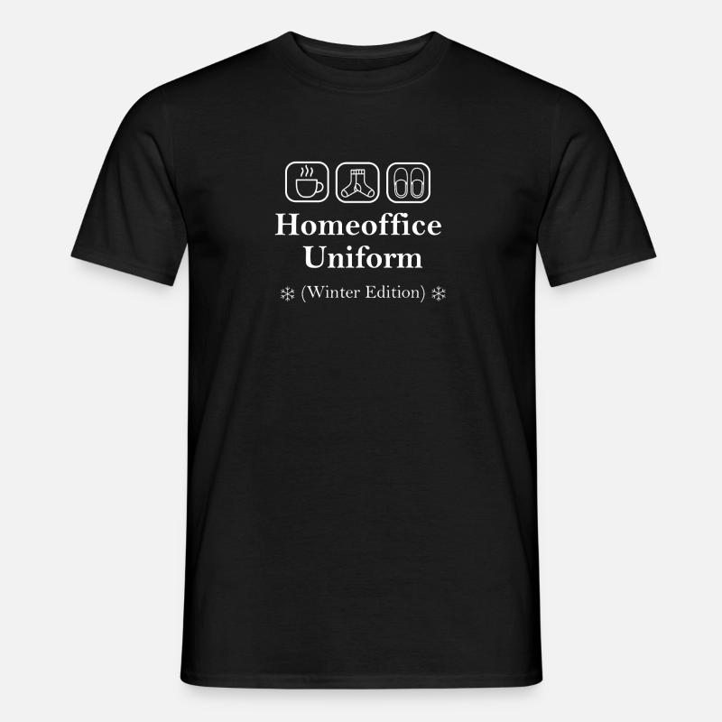 Icon_Homeoffice_Uniform_WW - Männer T-Shirt - Schwarz