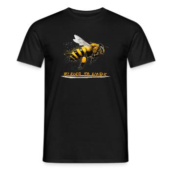Honey Honey Bee Bee Beekeeper - Men's T-Shirt - black - Front - AI Model Male 178 light (178cm)