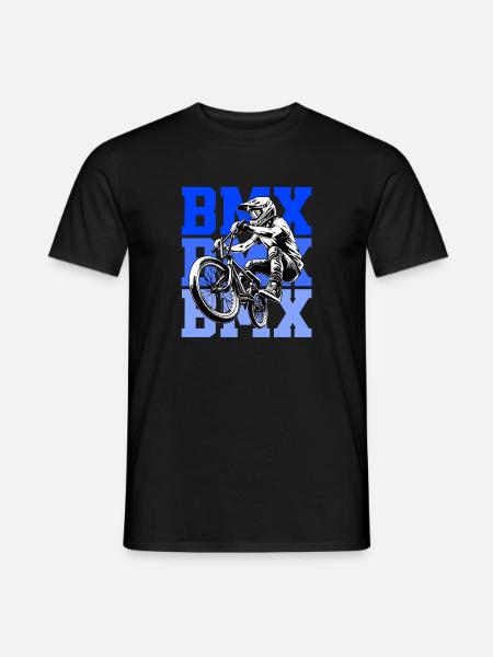 BMX Freestyle Sport Art - Männer T-Shirt - Schwarz