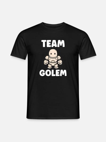 Team golem - Men's T-Shirt - black