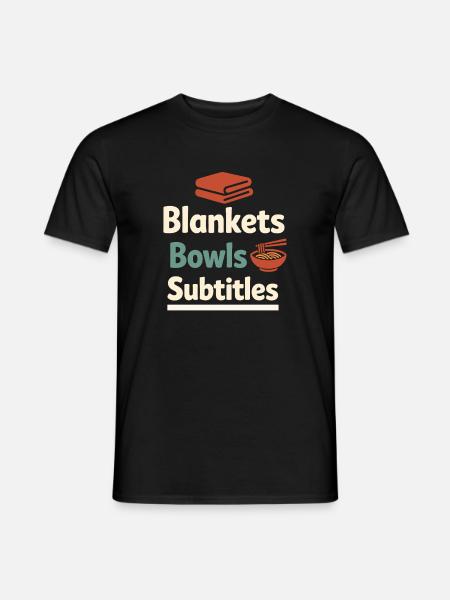 Anime introvert Weeb couch potato - Men's T-Shirt - black