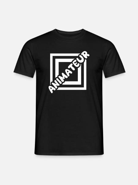 Job Animator - Men's T-Shirt - black